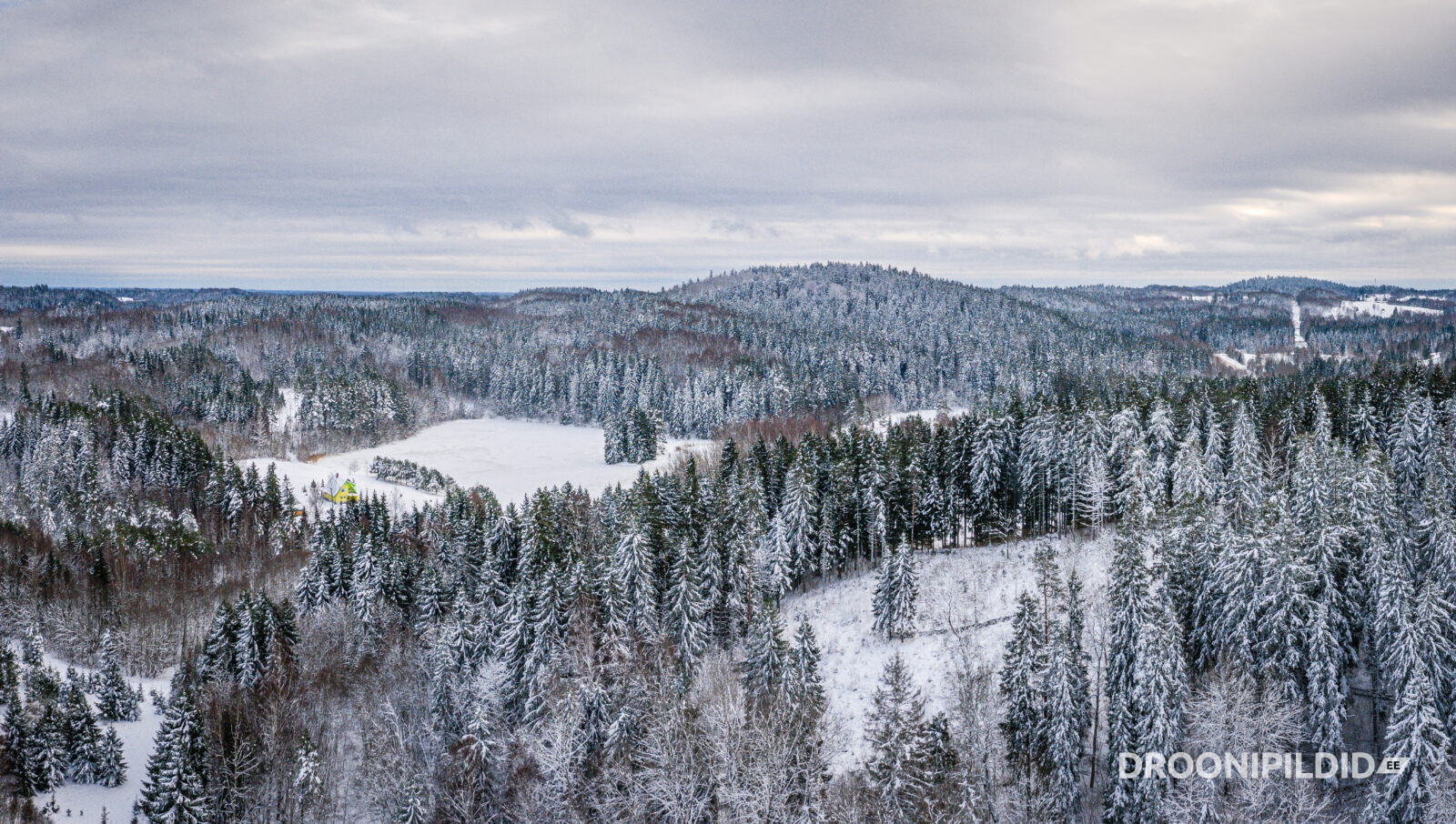 Haanja, visit Haanja, Haanja kõrgustik, estonia, droonipildid, winter talv, Haanja maastik, Võrumaa