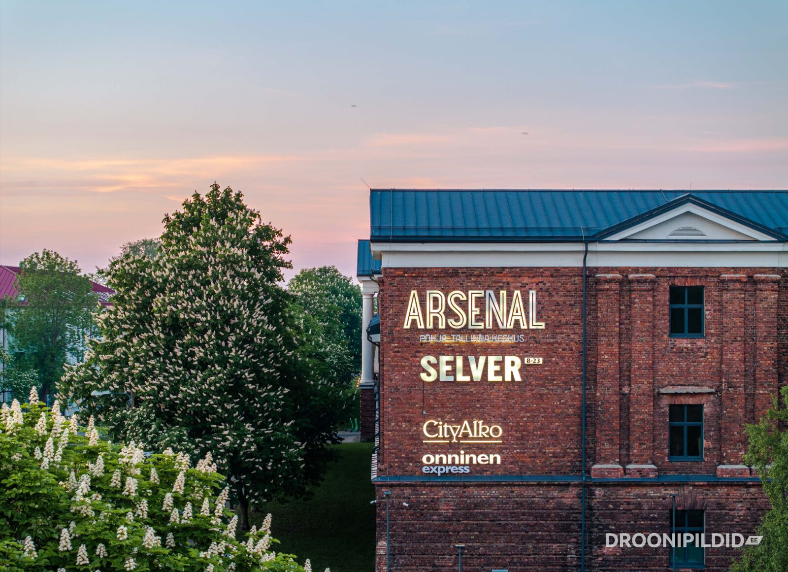 Arsenal, Arsenali Keskus, Arsenali Selver, Põhja-Tallinn, Põhja-Tallinna Keskus, droonifotod, droonipildid arhitektuurist