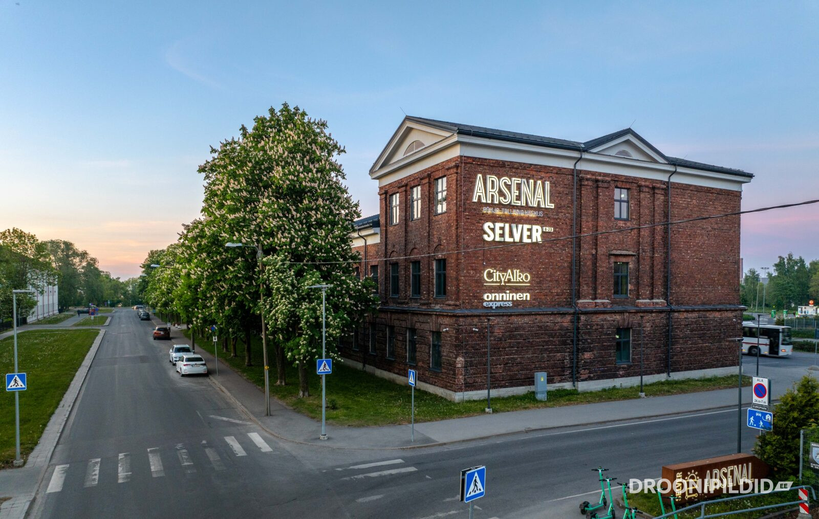 Arsenal, Arsenali Keskus, Arsenali Selver, Põhja-Tallinn, Põhja-Tallinna Keskus, droonifotod, droonipildid arhitektuurist