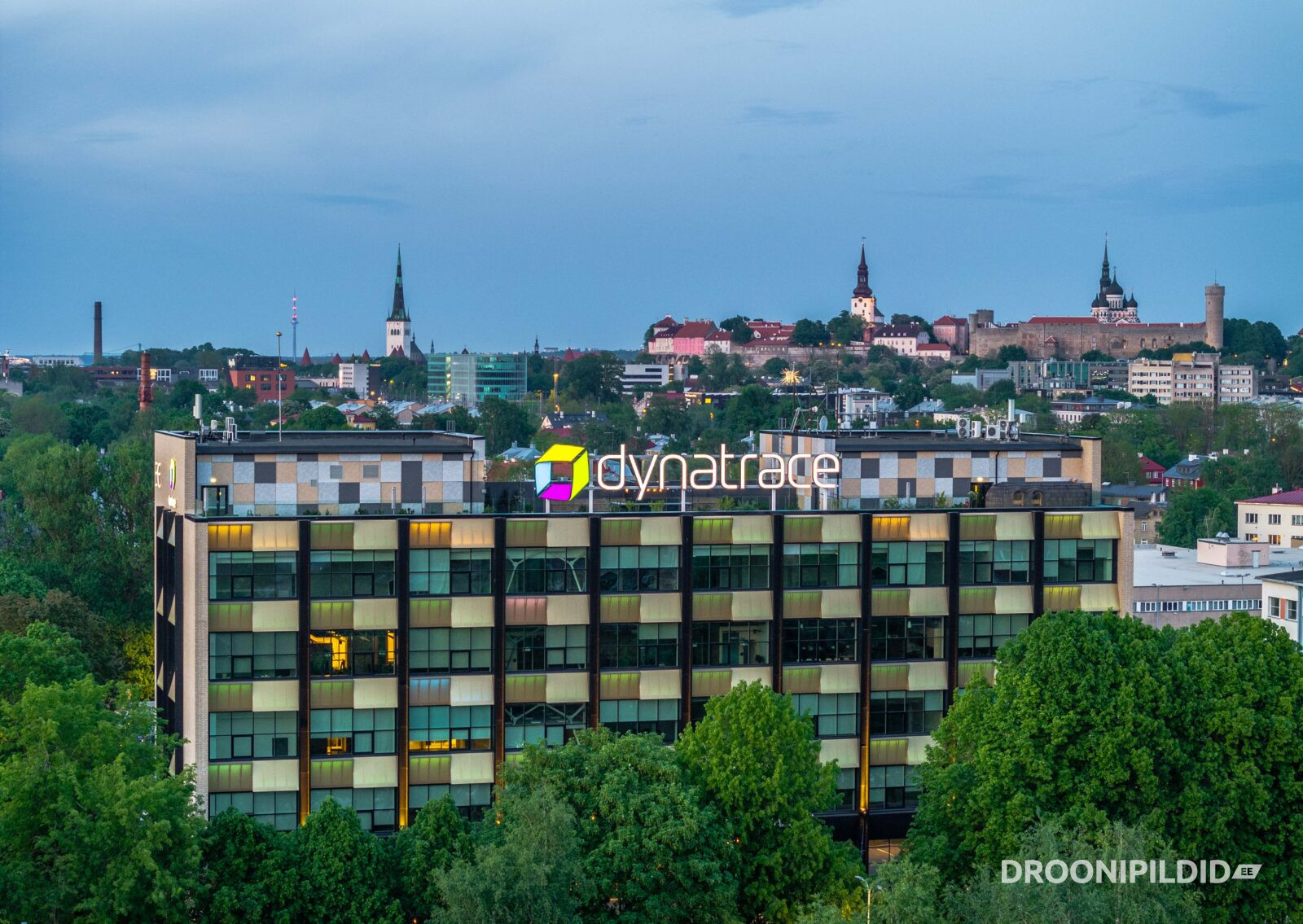 Dynatrace, Dynatrace hoone, Sõle 14, kinnisvara droonipildid, EKE, Eke Eesti, EKE AS