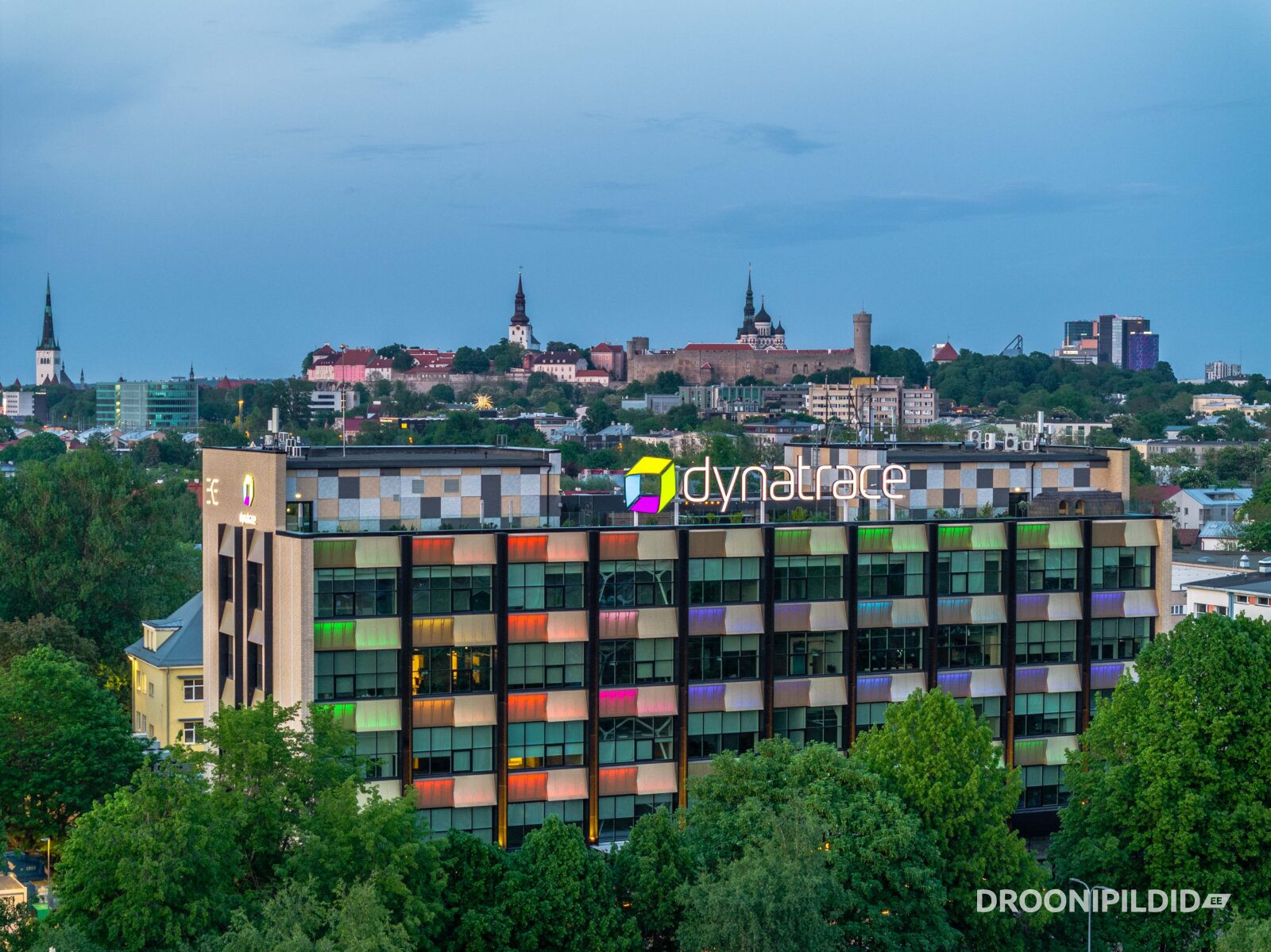 Dynatrace, Dynatrace hoone, Sõle 14, kinnisvara droonipildid, EKE, Eke Eesti, EKE AS