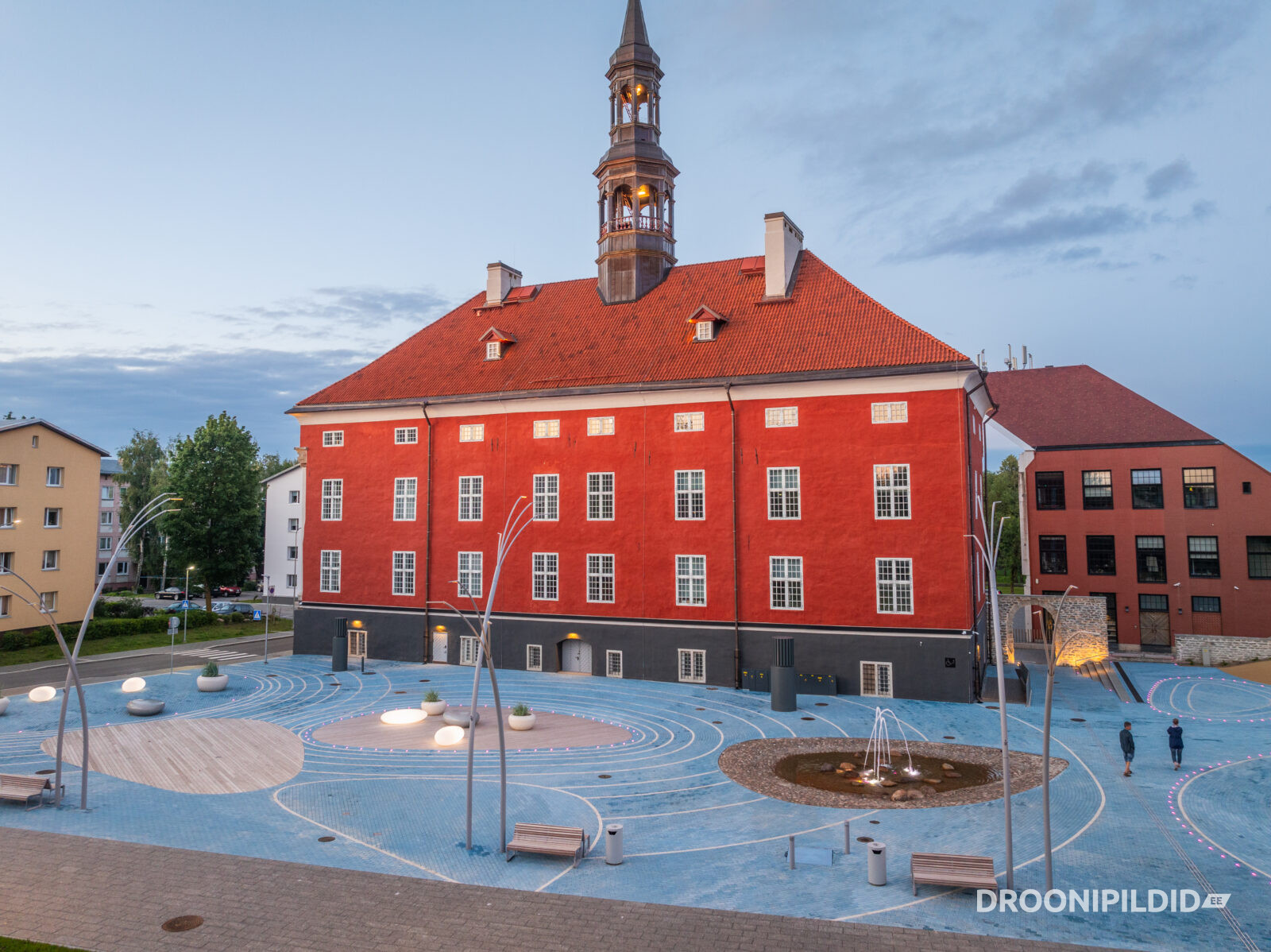 Narva, Stockholmi Plats, Narva Stockholmi plats, Narva linn, Narva Keskväljak, Narva raekoda, Virumaa