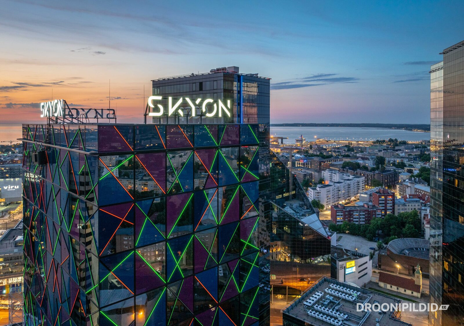 Skyon, Skyon Tallinn, makati, Tornimäe, Skyon kõrghoone, Coop, Coop panga peahoone, Coop panga peakontor, Skyon pilvelõhkuja, Capital Mill, Skyon