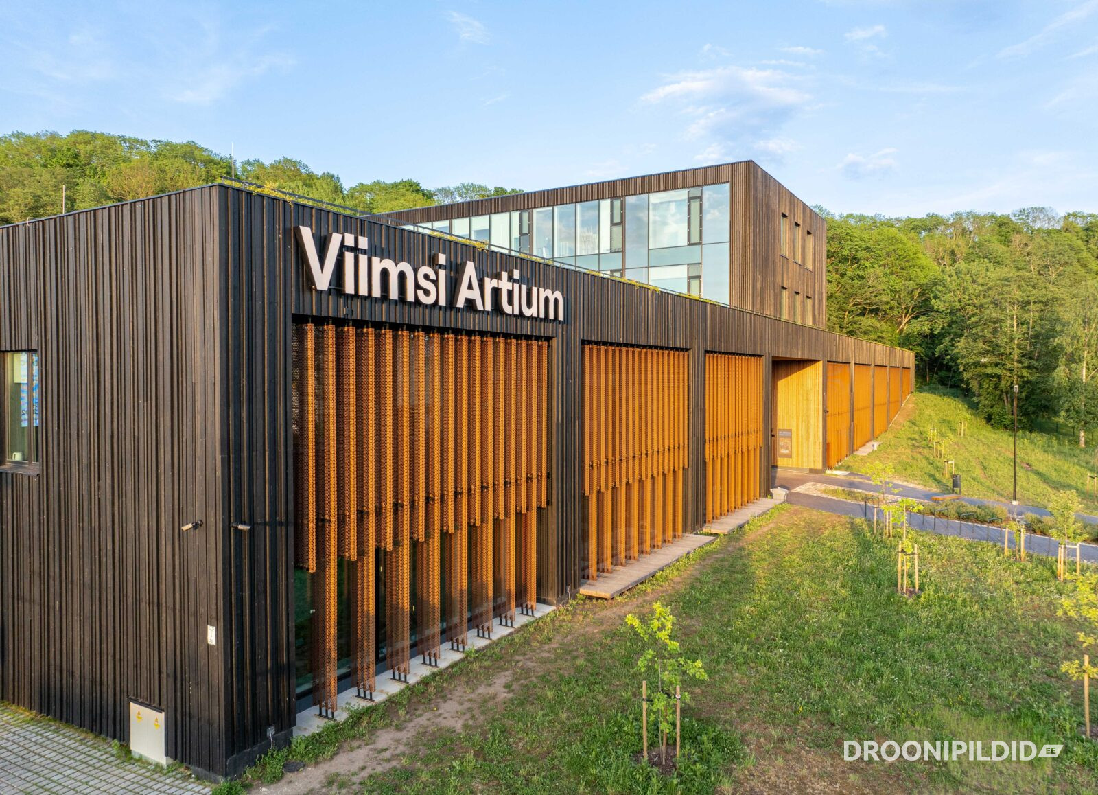 Viimsi Artium, Viimsi, Artium, Kultuuri- ja hariduskeskus Viimsi Artium, Viimsi kultuurikeskus, Visit Viimsi, arhitektuuripildid, arhitektuurifotograafia