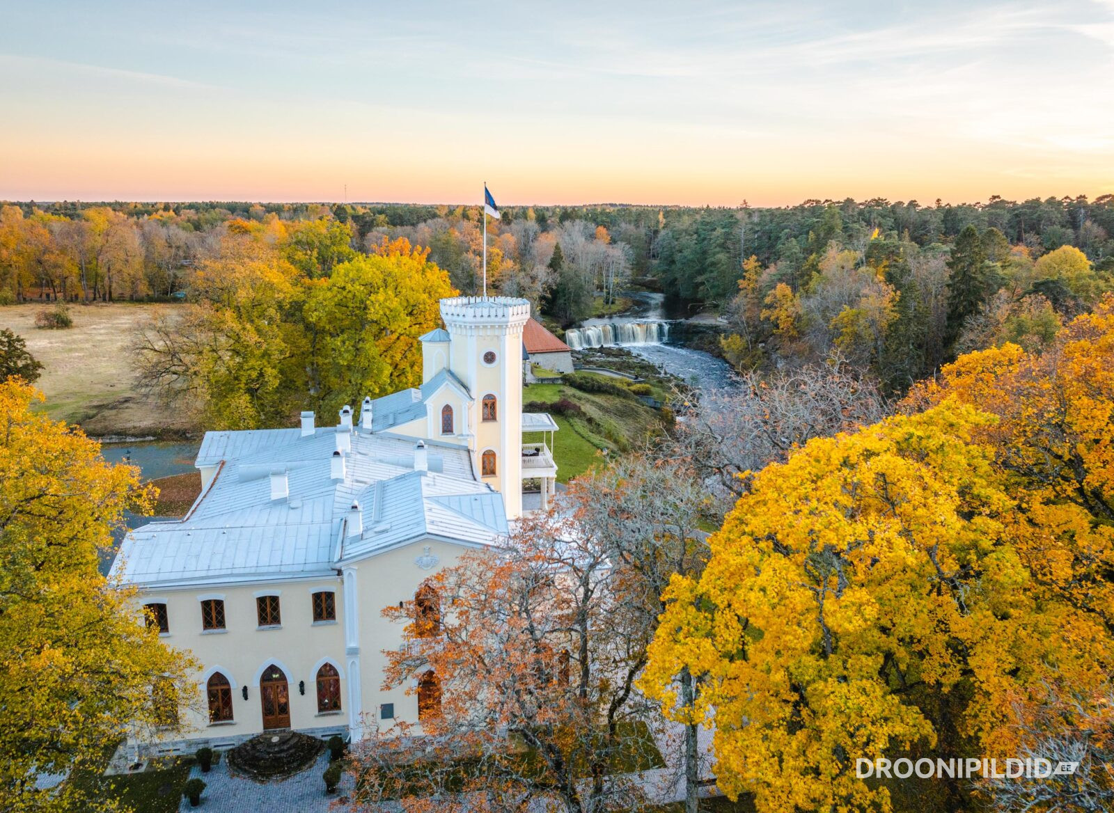 Keila-Joa loss schloss fall, Keila-Joa loss, Keila-Joa schloss fall, schloss fall, Keila-Joa, Keila Juga, Keila-Joa loss droonipildid