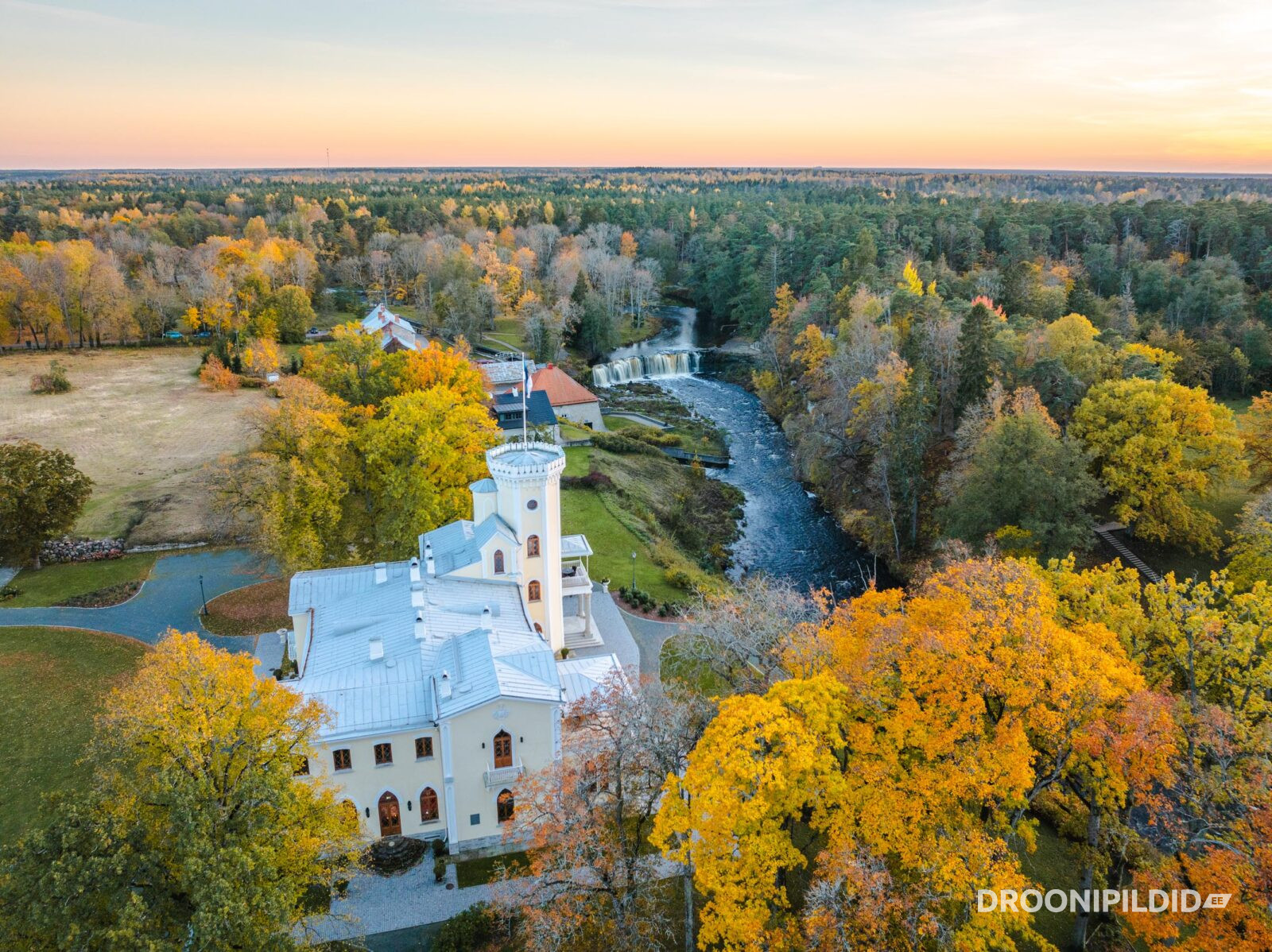 Keila-Joa loss schloss fall, Keila-Joa loss, Keila-Joa schloss fall, schloss fall, Keila-Joa, Keila Juga, Keila-Joa loss droonipildid