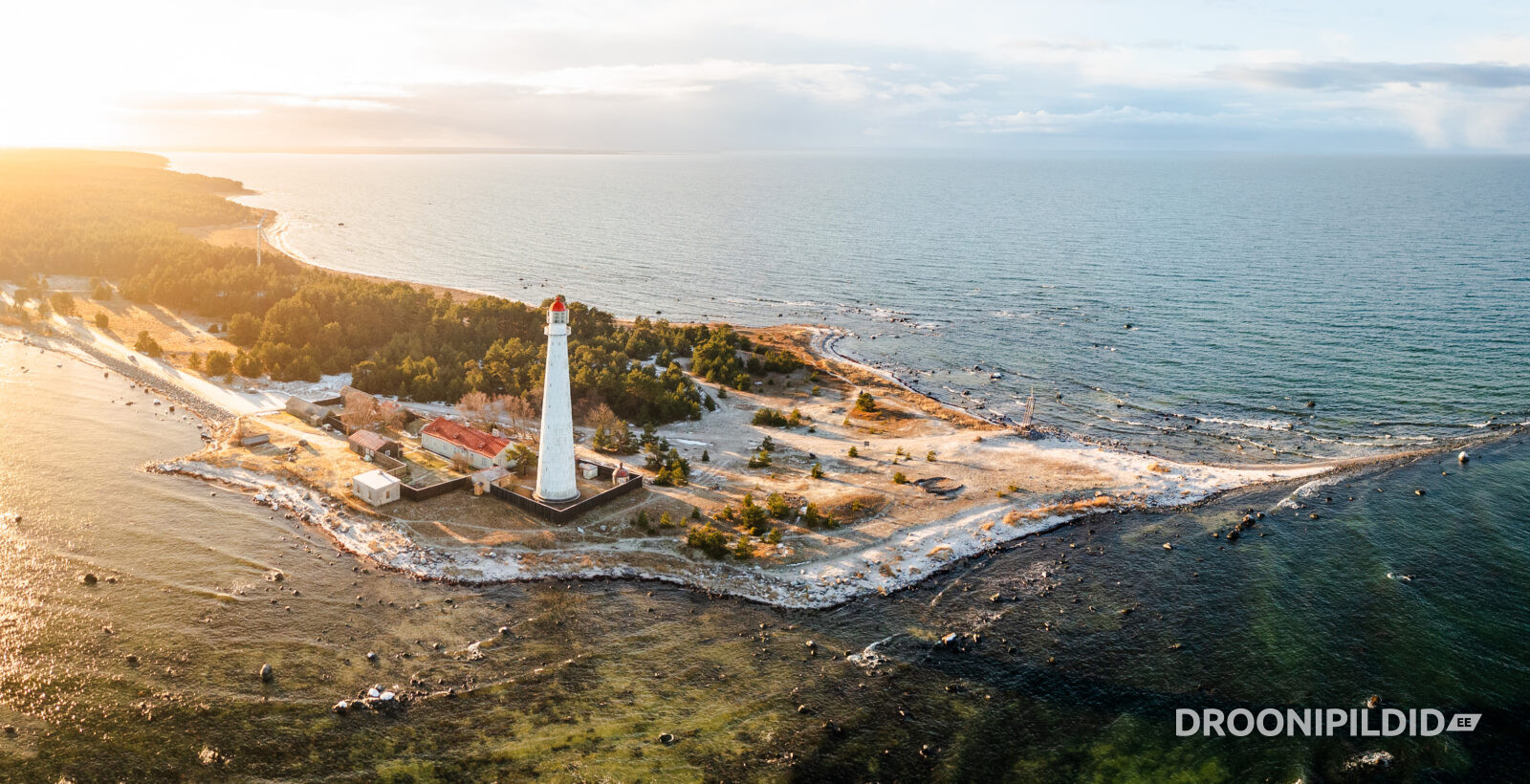 Tahkuna, Tahkuna poolsaar, Tahkuna tuletorn, Tahkuna Hiiumaa, Tahkuna tuletorn talvel, Hiiumaa, Hiiumaa tuletornid, Hiiumaa tuletorn Tahkuna, Tahkuna droonipildid