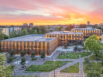 Pelgulinna Riigigümnaasium droonifotol Tallinnas